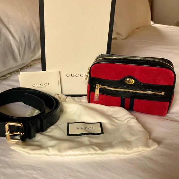 SOLD Gucci GG Ophidia Belt Bag - Picture 6 of 11
